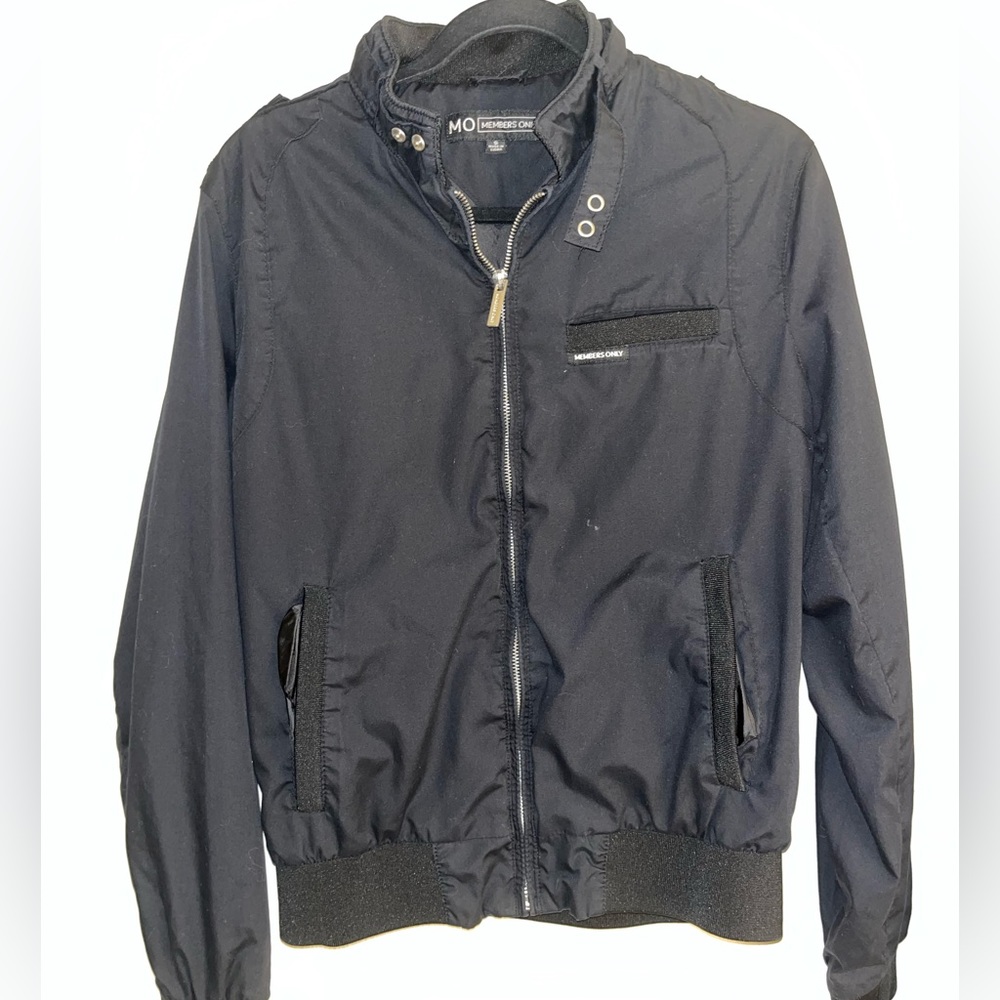 Black Members Only Jacket